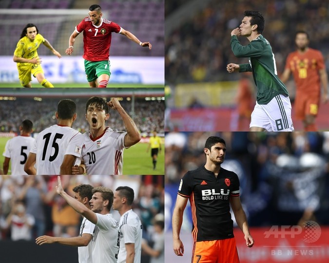 台頭が期待される新たな世代、W杯でブレーク必至の5人を紹介 台頭が期待される新たな世代、W杯でブレーク必至の5人を紹介