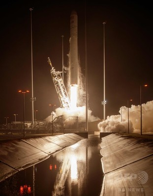 ISS補給機「シグナス」打ち上げ成功、2年前爆発のロケットで ISS補給機「シグナス」打ち上げ成功、2年前爆発のロケットで