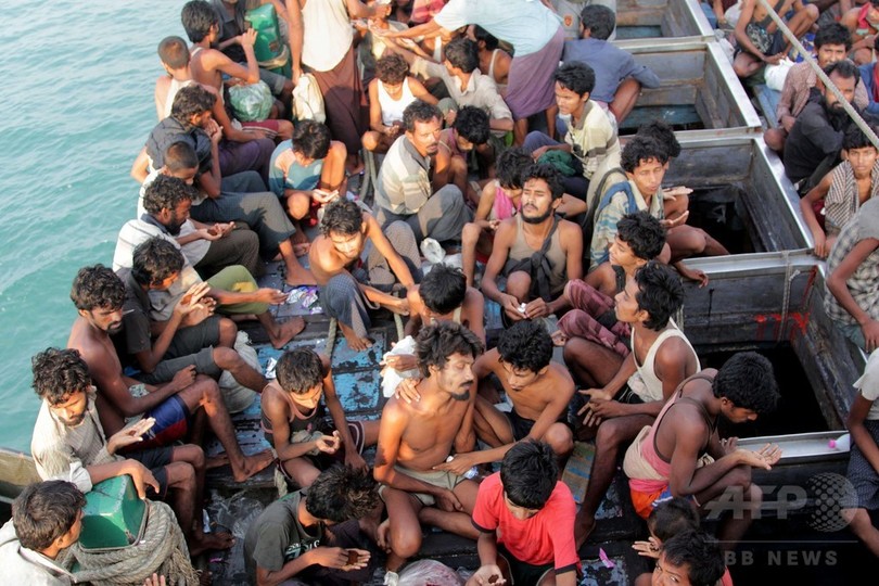 マレーシアとインドネシア、漂流難民受け入れへ 上陸拒否から一転 マレーシアとインドネシア、漂流難民受け入れへ 上陸拒否から一転