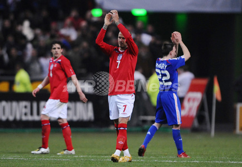 イングランド ベッカムの代表100試合目を勝利で飾れず イングランド ベッカムの代表100試合目を勝利で飾れず