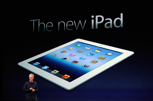 アップル、新型iPadを発表 従来機種は値下げ