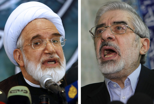 イランの改革派指導者ら「逮捕」の情報