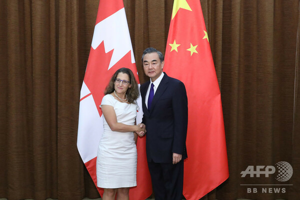 中国で3人目のカナダ人拘束、ファーウェイ問題で関係緊張