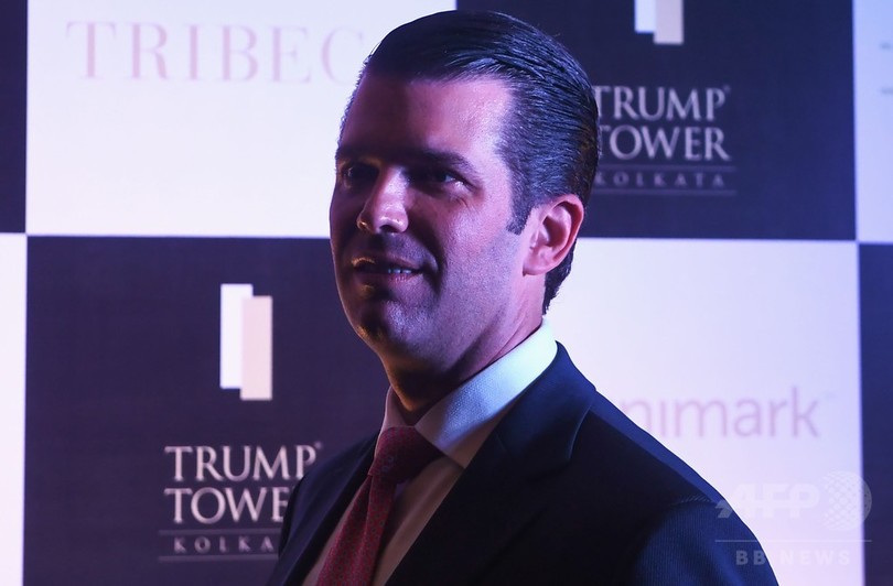 トランプ氏長男、父の米大統領在職で一族企業に大きな犠牲 トランプ氏長男、父の米大統領在職で一族企業に大きな犠牲