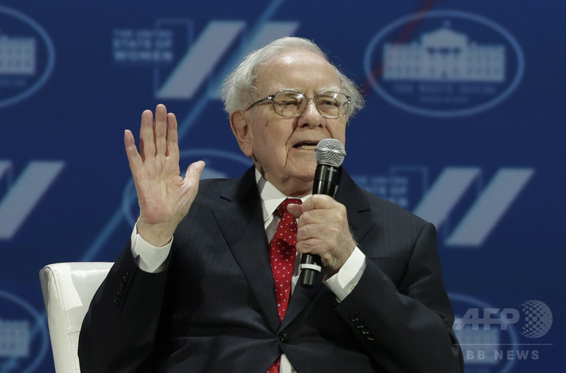 バフェット氏の投資会社、米税制改革の恩恵は3兆円 バフェット氏の投資会社、米税制改革の恩恵は3兆円