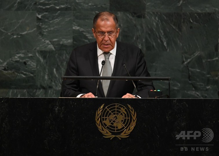 ロシア外相、北朝鮮めぐる「軍事ヒステリー」を非難 対話求める ロシア外相、北朝鮮めぐる「軍事ヒステリー」を非難 対話求める