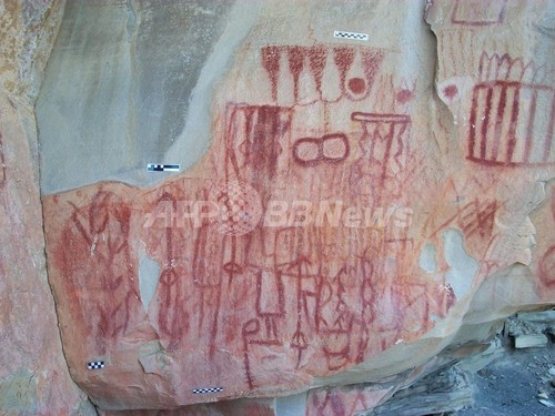 メキシコ洞窟から古代壁画5000点、先住民の存在を初確認 メキシコ洞窟から古代壁画5000点、先住民の存在を初確認