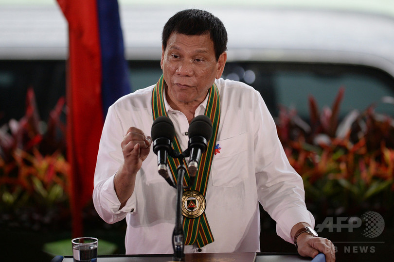 中国、ドゥテルテ大統領の「麻薬撲滅戦争」を支持 中国、ドゥテルテ大統領の「麻薬撲滅戦争」を支持