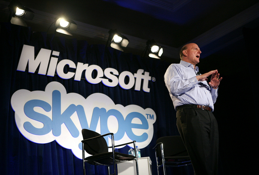 米マイクロソフト、85億ドルでスカイプ買収へ