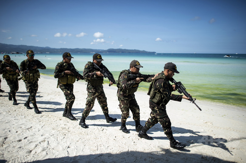 フィリピン、人気観光地ボラカイ島を閉鎖 「まるで戦争中」と住民 写真5枚 国際ニュース:AFPBB News