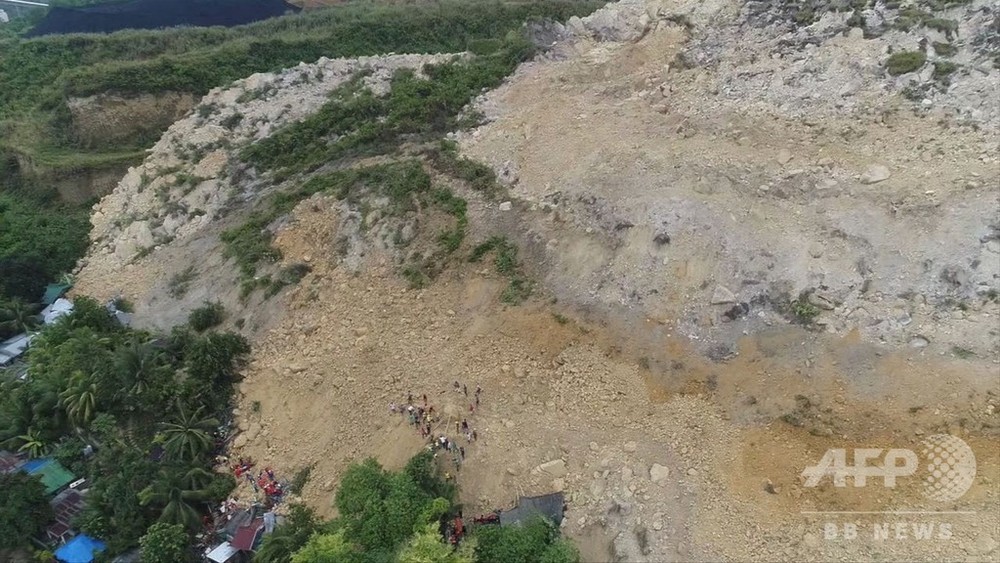 動画:比セブ島の土砂崩れ、死者22人に