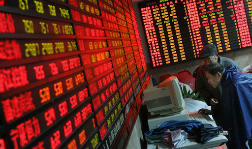 中国株式も下落、政府インフレ策に警戒感 - 中国