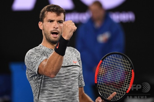 ディミトロフ、ガスケとの深夜の一戦制して16強 全豪オープン 写真7枚 国際ニュース：AFPBB News