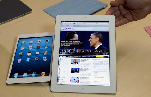 アップル、「iPad mini」を発表 11月2日発売