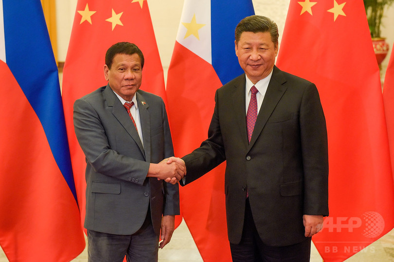 比大統領、南シナ海で中国・ベトナムとの共同資源開発に前向き 比大統領、南シナ海で中国・ベトナムとの共同資源開発に前向き