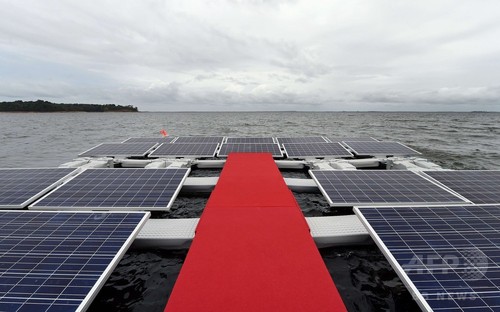 ダム人造湖に太陽光パネルの設置計画、ブラジル ダム人造湖に太陽光パネルの設置計画、ブラジル