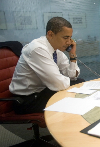麻生首相、オバマ氏と電話会談 「小浜市もよく知っている」