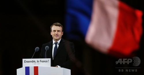 エマニュエル・マクロン仏新大統領誕生へ、39歳の奇才政治家 エマニュエル・マクロン仏新大統領誕生へ、39歳の奇才政治家