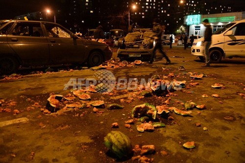 モスクワで移民排斥デモ暴徒化、380人逮捕 きっかけは露男性殺害事件 モスクワで移民排斥デモ暴徒化、380人逮捕 きっかけは露男性殺害事件