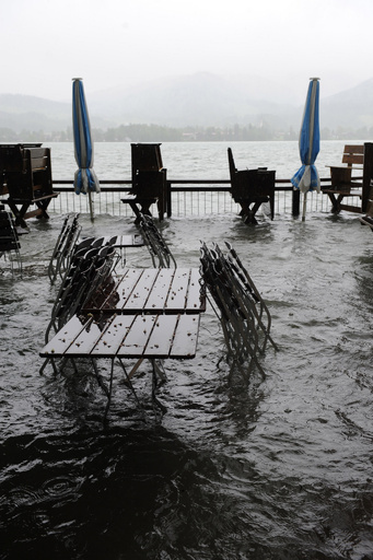 欧州中部、集中豪雨で洪水 4人死亡