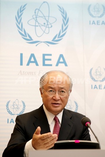IAEAの天野事務局長、福島原発を視察 IAEAの天野事務局長、福島原発を視察