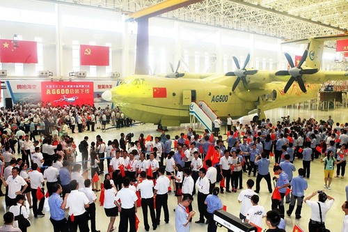 中国、世界最大の水陸両用機を製造 中国、世界最大の水陸両用機を製造
