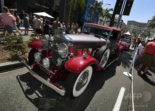 往年の名車が競演、米加州で「コンコース・デレガンス」 往年の名車が競演、米加州で「コンコース・デレガンス」