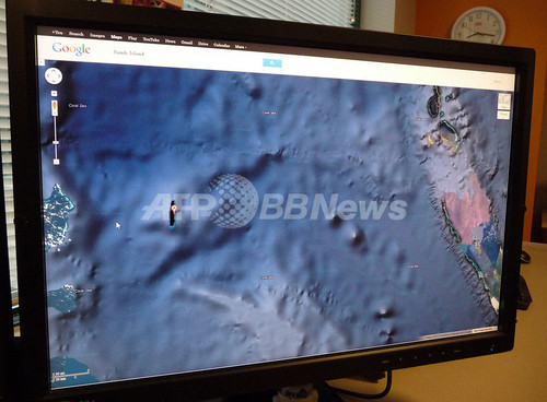 「グーグルアース」記載の島、行ってみたら存在しなかった 「グーグルアース」記載の島、行ってみたら存在しなかった