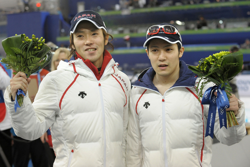 牟太ボンが男子500メートルを制す 長島2位 加藤3位、バンクーバー冬季五輪
