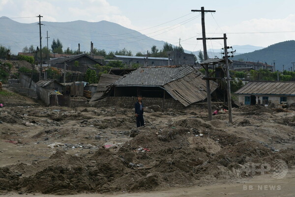 北朝鮮洪水「７万人家失う」＝１３０人死亡、緊急支援訴え－ユニセフ