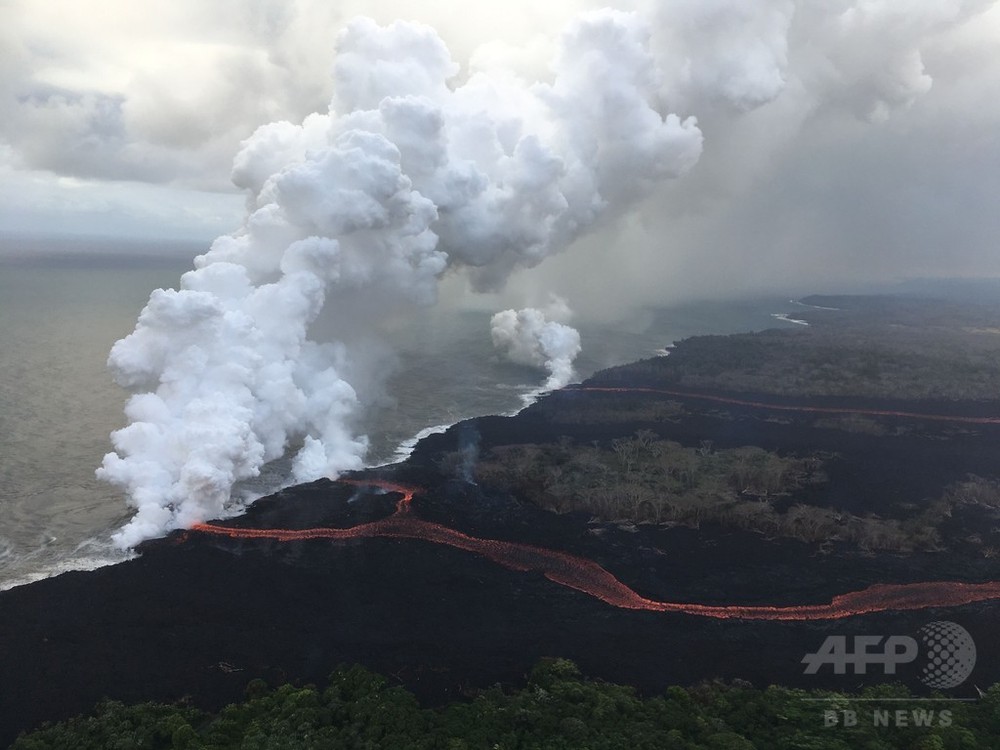 キラウエア火山の噴煙スモッグ、3700キロ離れたマーシャル諸島へ 写真6枚 国際ニュース：AFPBB News