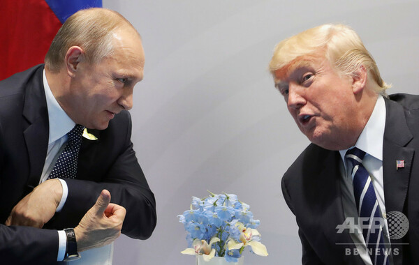 ロシア、トランプ氏の米ロ首脳会談中止決定は「遺憾」