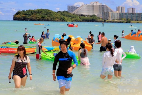 米領グアム、「北朝鮮の脅威」逆手に観光アピール 米領グアム、「北朝鮮の脅威」逆手に観光アピール