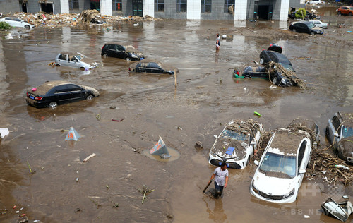 中国東北部の洪水、死者18人に 国営メディア 中国東北部の洪水、死者18人に 国営メディア