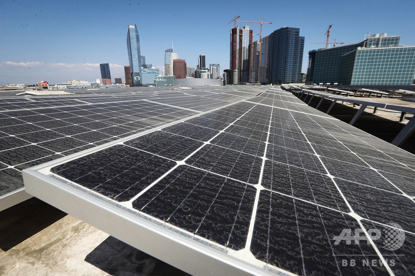 米カリフォルニア、2045年までに全電力をクリーンエネルギーに 知事が法案に署名 米カリフォルニア、2045年までに全電力をクリーンエネルギーに 知事が法案に署名