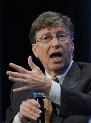 ビル・ゲイツ氏、米金融危機に楽観的な見解示す