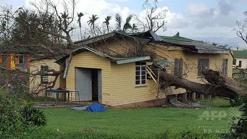 フィジー、最強サイクロンで20人死亡 フィジー、最強サイクロンで20人死亡
