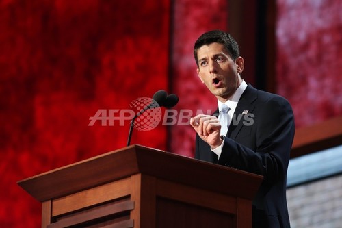 ポール・ライアン副大統領候補が指名受諾演説、共和党全国大会 ポール・ライアン副大統領候補が指名受諾演説、共和党全国大会