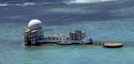 南沙諸島に中国が新レーダー施設、フィリピン当局が確認