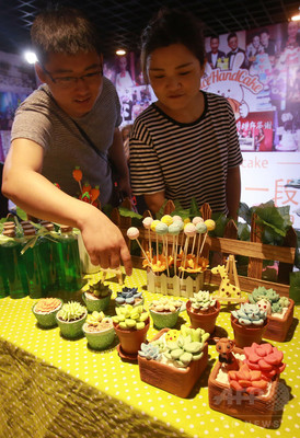 美味しくてかわいい!多肉植物そっくりのケーキ 美味しくてかわいい!多肉植物そっくりのケーキ