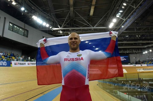 ドミトリエフが初の男子スプリント優勝、トラック世界選手権 ドミトリエフが初の男子スプリント優勝、トラック世界選手権