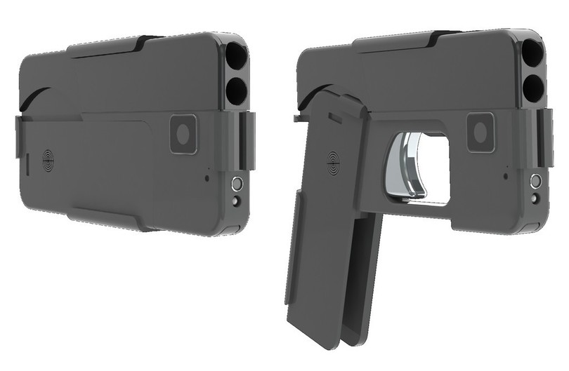 スマホ形拳銃、米で発売へ 「目立たず、見つからない」と宣伝 スマホ形拳銃、米で発売へ 「目立たず、見つからない」と宣伝