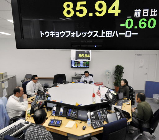 円相場、一時84円台 日本経済に「害大きい」と財務相