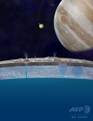 NASA、木星の衛星エウロパ「驚くべき」発表を予告 NASA、木星の衛星エウロパ「驚くべき」発表を予告