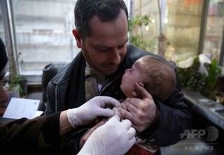 ワクチン未接種の乳幼児、2016年は10人に1人 WHO ワクチン未接種の乳幼児、2016年は10人に1人 WHO