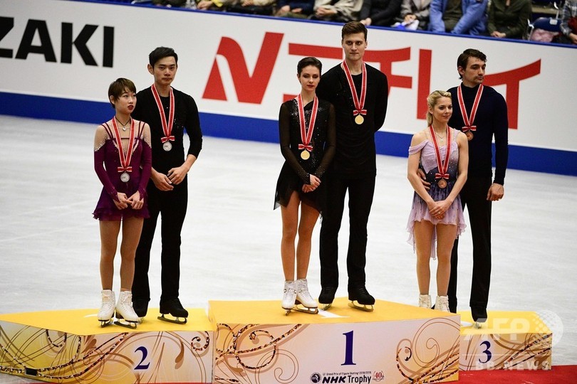 ペアでロシア組、アイスダンスは米カップルが優勝 NHK杯 写真10枚 国際ニュース：AFPBB News