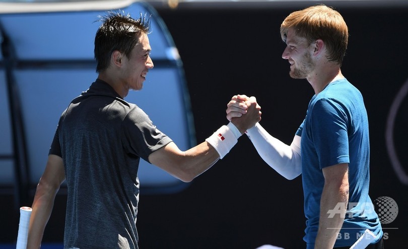 錦織はゴフィンと練習、トップ選手が着々調整 全豪OP 錦織はゴフィンと練習、トップ選手が着々調整 全豪OP