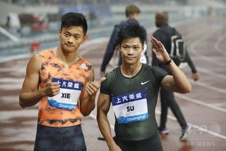 中国最速男の未来に「減速」なし 謝震業、9秒97の中国新記録 中国最速男の未来に「減速」なし 謝震業、9秒97の中国新記録