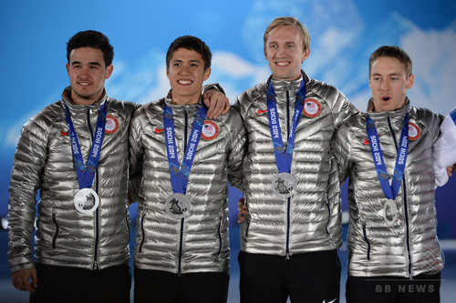 ソチ銀の米選手、ドーピング違反で出場停止 ショートトラック男子 ソチ銀の米選手、ドーピング違反で出場停止 ショートトラック男子
