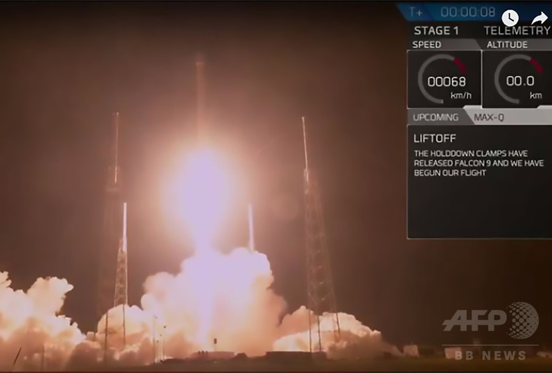 スペースX、謎に包まれた米機密衛星「ズマ」打ち上げ スペースX、謎に包まれた米機密衛星「ズマ」打ち上げ